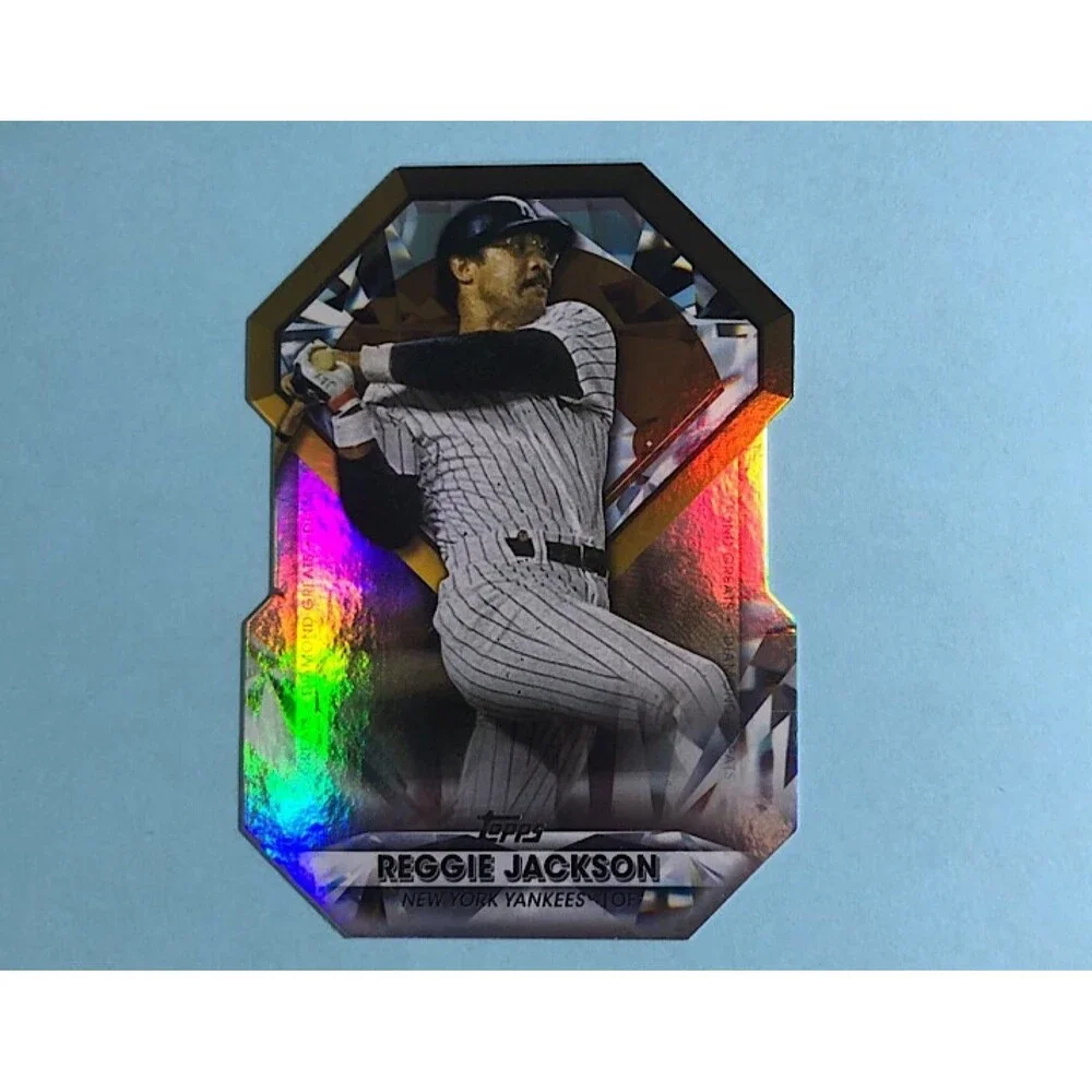 NY Yankees,Reggie Jackson 3 Cards1993 UD,2009 & 2022 Topps Diamond Greats DieCut